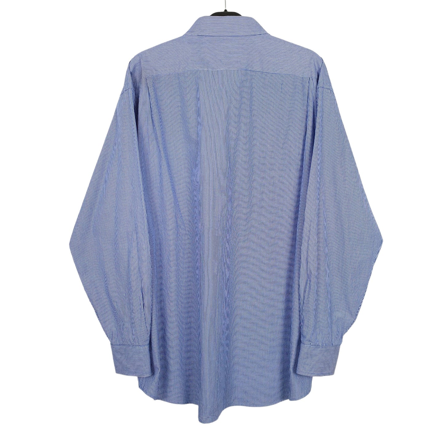 Tommy Hilfiger Long Sleeve Regular Fit Pinstripe Shirt Blue