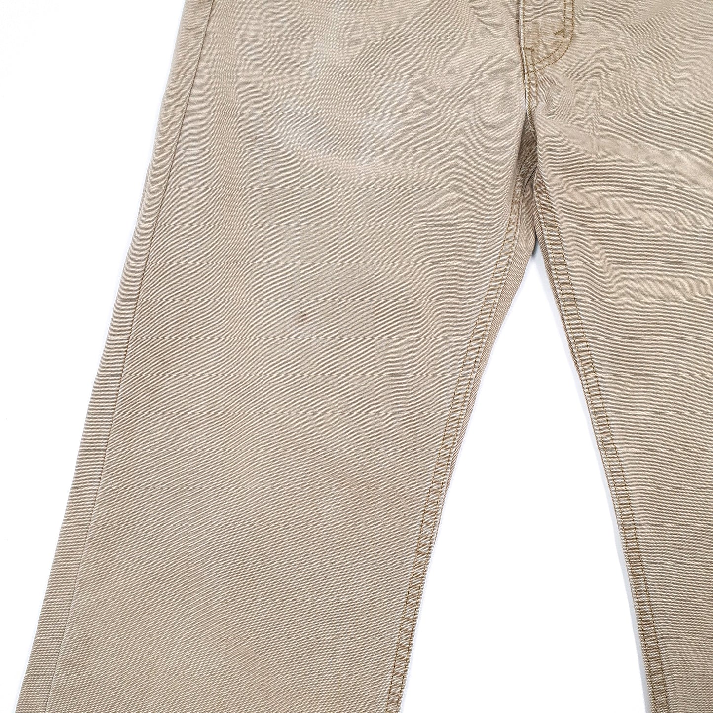 Levis 514 Straight Fit Jeans W34 L34 Beige