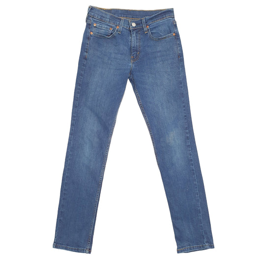 Levis 511 Slim Fit Stretch Jeans W28 L29 Blue