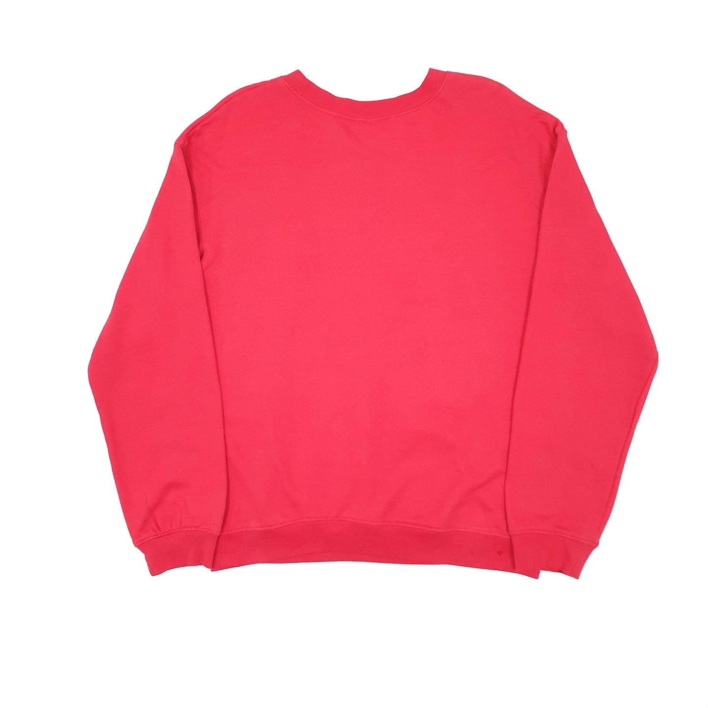 Mens Red Disney Mickey Mouse Crewneck Jumper