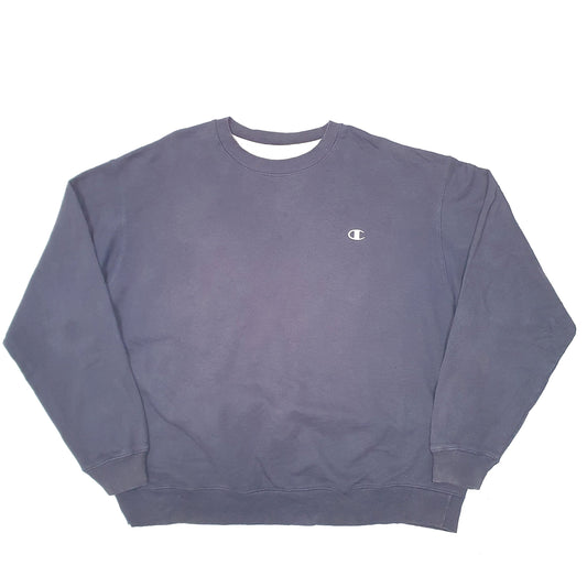 Mens Navy Champion Crewneck Jumper