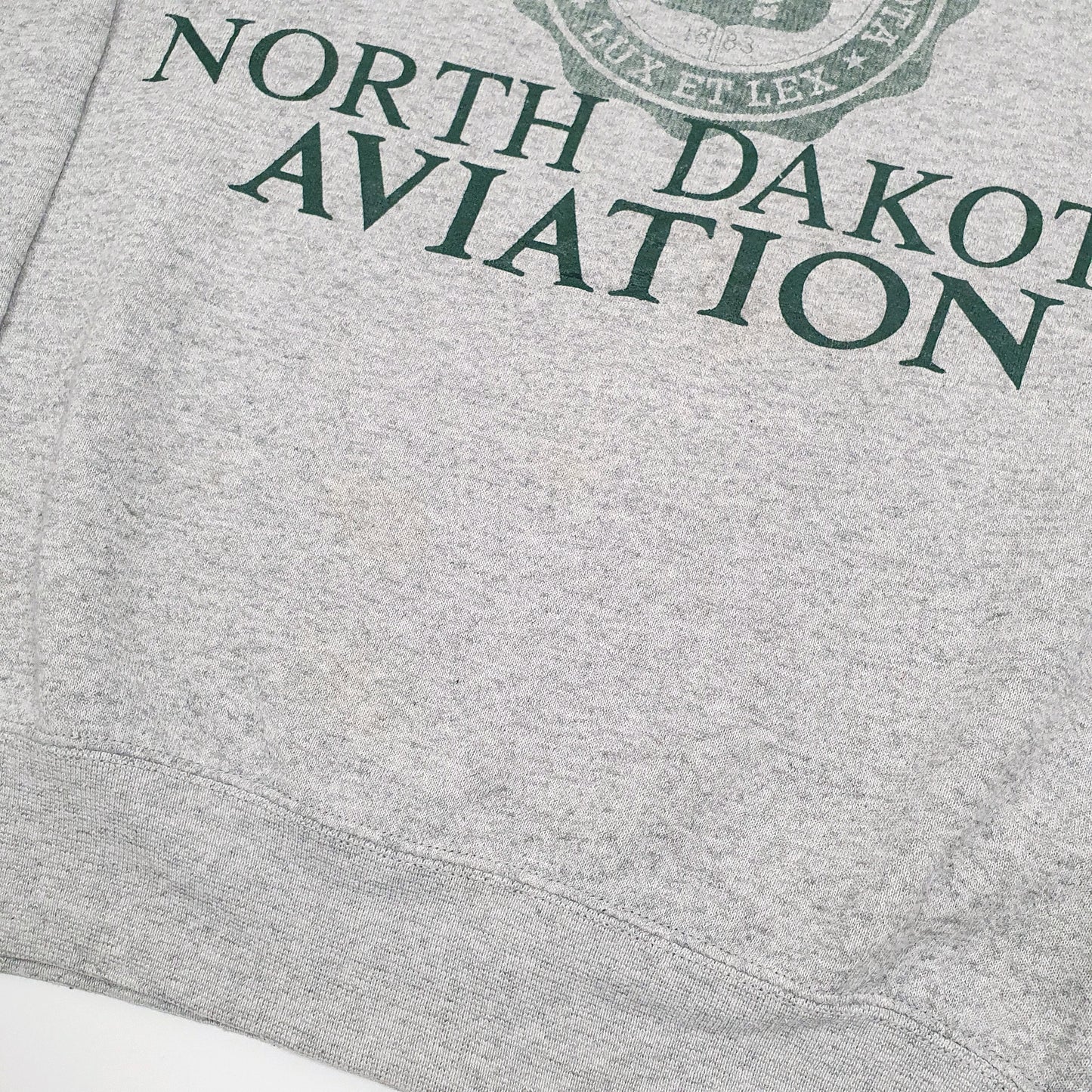 Fruit of the Loom USA College Crewneck L Grey