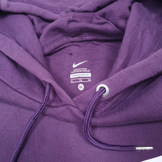 Womens Purple Nike Tagg Hoodie Jumper