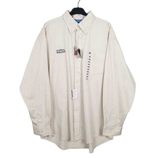 Tommy Hilfiger Long Sleeve Regular Fit Shirt Beige