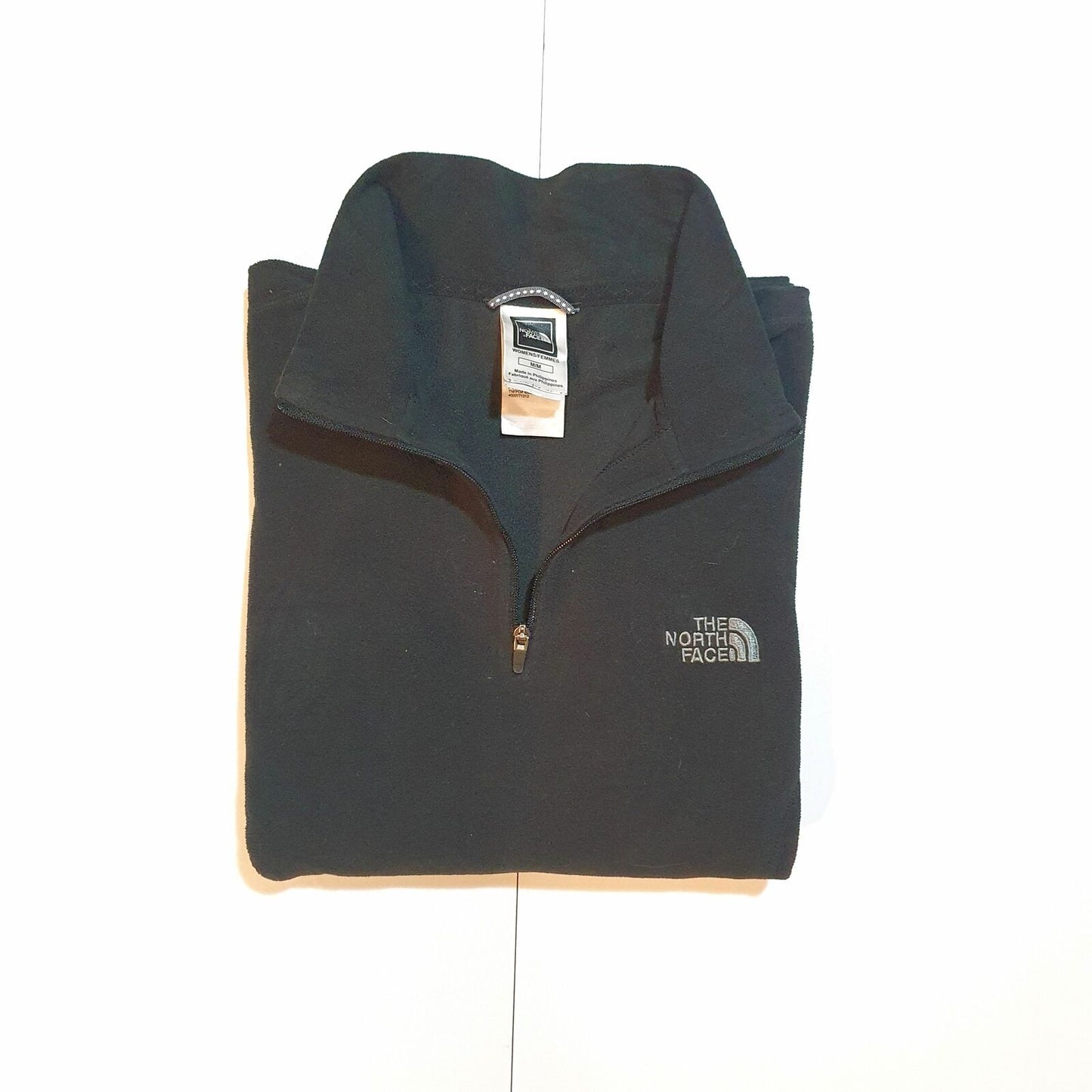 Womens THE NORTH FACE TKA 700 Polyester 1/4 Quarter Zip Jumper Sweatshirt M