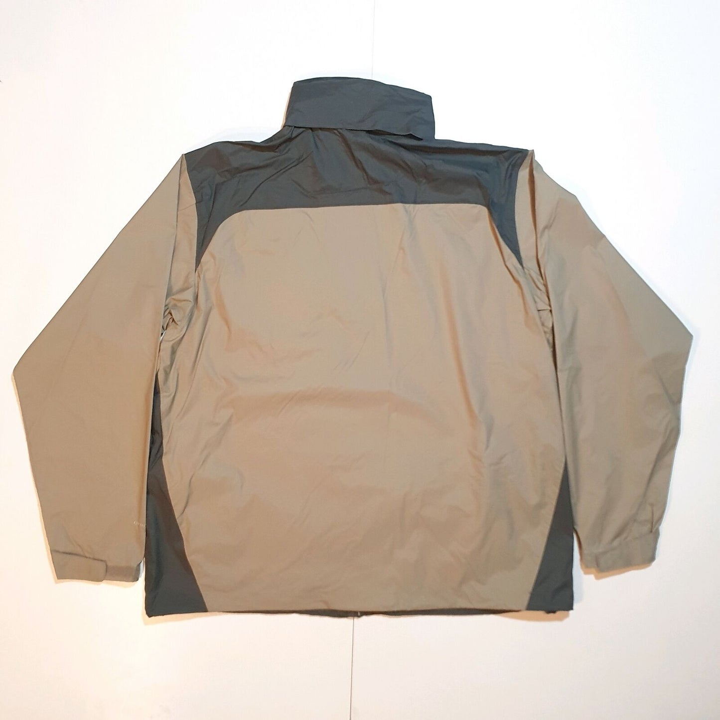 Mens COLUMBIA SPORTSWEAR Lightweight Waterproof Jacket Weatherproof Rain Coat XL