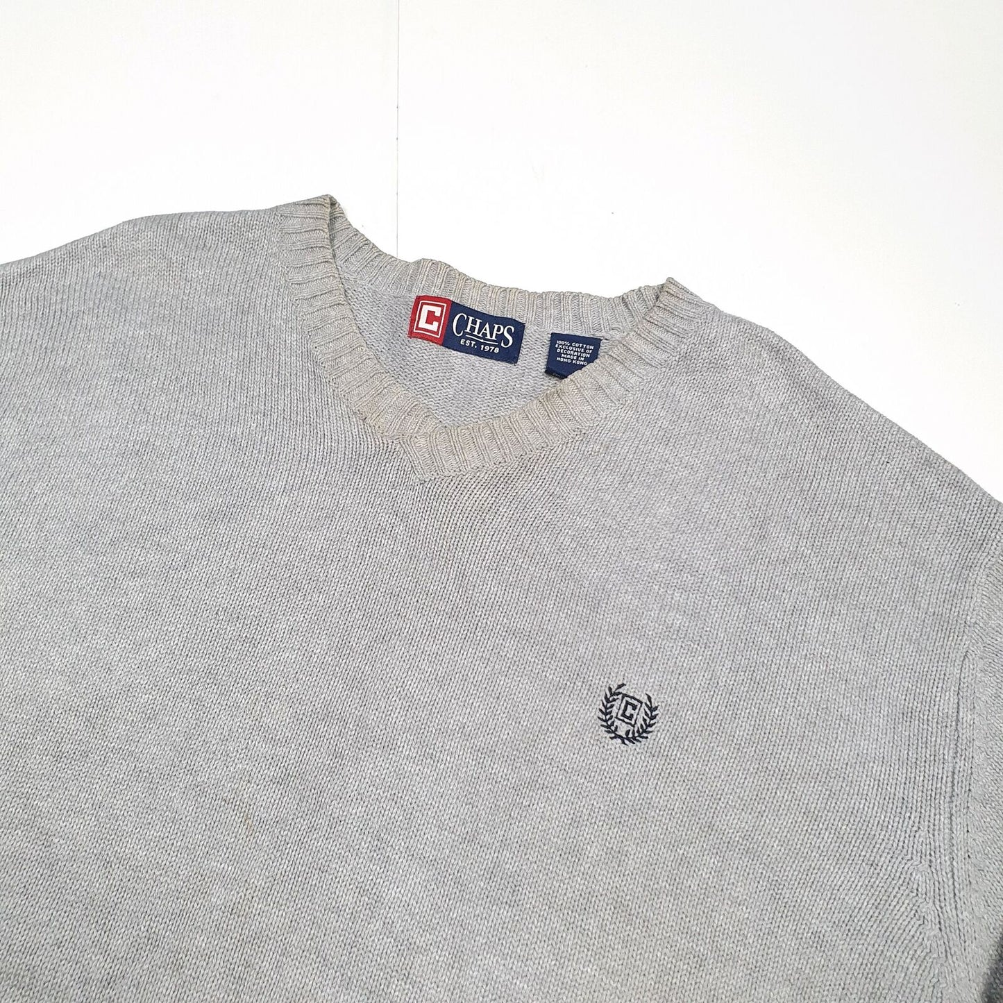 Mens Ralph Lauren Cotton Crewneck Jumper Sweatshirt XL