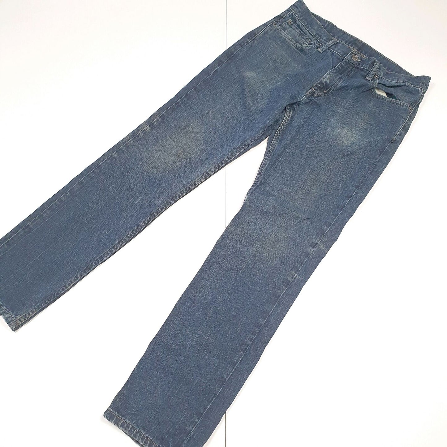 Mens LEVI'S Blue Denim 511 Slim Fit Jeans Trousers W33 L32