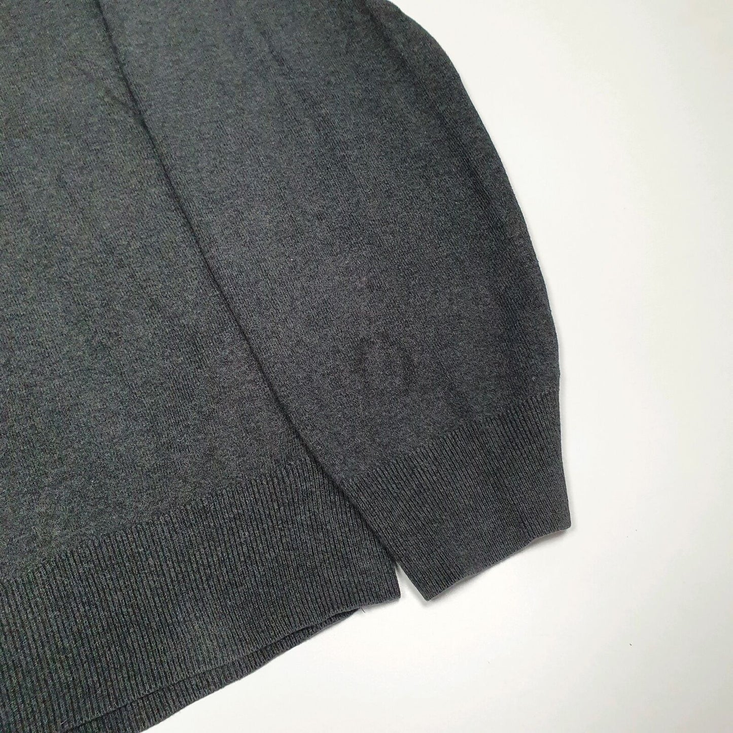 Mens POLO RALPH LAUREN Cotton 1/4 Quarter Zip Jumper Sweatshirt L