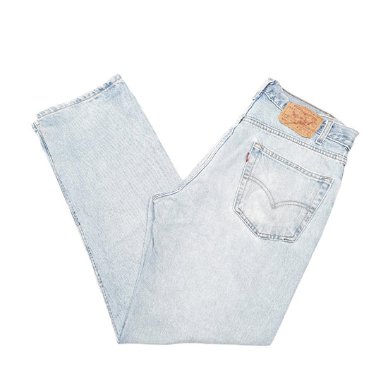 Mens Blue Levis Vintage 90s 505 JeansW34 L30