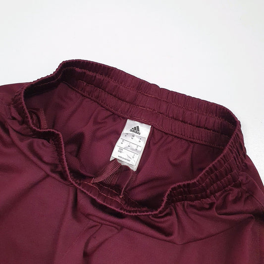 Adidas Basketball Burgundy Sport Shorts W28 - Bundl Clothing-Adidas Basketball Burgundy Sport Shorts W28 Burgundy