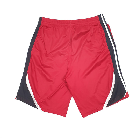 Adidas Basketball Red Sport Shorts W38 - Bundl Clothing-Adidas Basketball Red Sport Shorts W38 Red