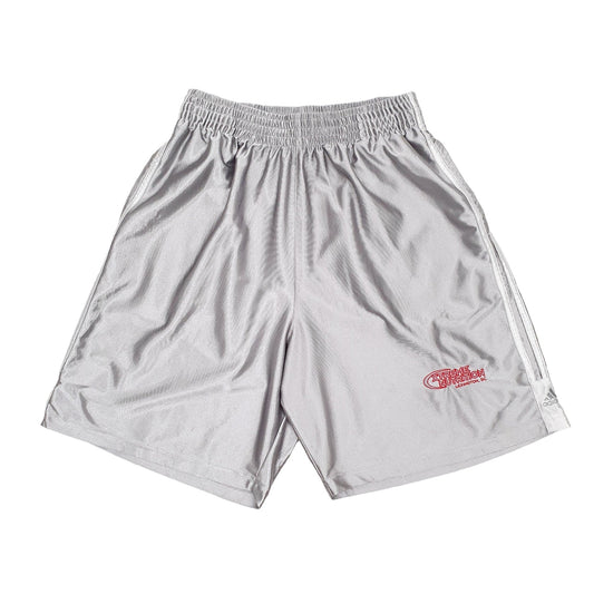 Adidas Basketball Silver Sport Shorts W32 - Bundl Clothing-Adidas Basketball Silver Sport Shorts W32 Silver