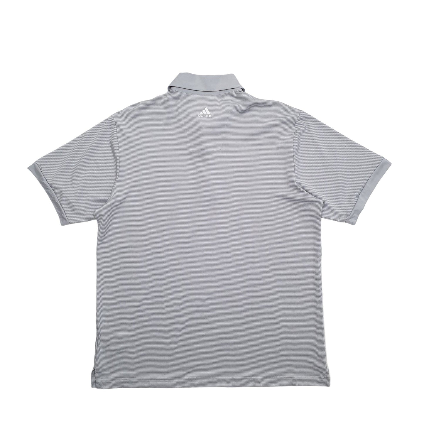 Adidas Brand New With Tags Climalite Short Sleeve Polyester Polo Shirt - Bundl Clothing-Adidas Brand New With Tags Climalite Short Sleeve Polyester Polo Shirt Grey