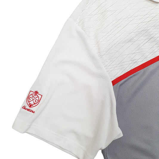 Adidas Climacool Short Sleeve Polo Shirt - Bundl Clothing-Adidas Climacool Short Sleeve Polo Shirt Grey