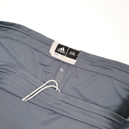 Adidas Climalite Basketball Grey Sport Shorts W52 - Bundl Clothing-Adidas Climalite Basketball Grey Sport Shorts W52 Grey