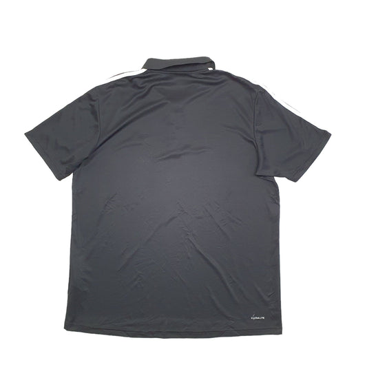Adidas Climalite Short Sleeve Polo Shirt - Bundl Clothing-Adidas Climalite Short Sleeve Polo Shirt Black