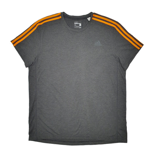 Adidas Climalite Short Sleeve T Shirt - Bundl Clothing-Adidas Climalite Short Sleeve T Shirt Grey