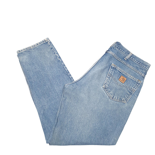 Mens Blue Carhartt Relaxed B17 JeansW36 L32