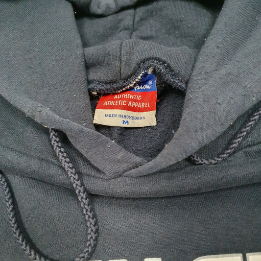 Mens Navy Champion Penn State Nittany Lions University Football Hoodie Jumper