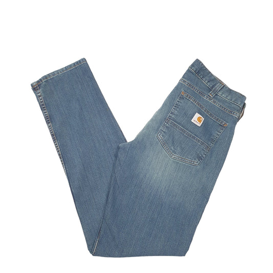 Mens Blue Carhartt Relaxed Casual JeansW32 L34