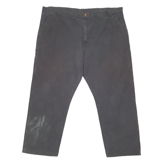 Mens Black Rustler Carpenter Trousers