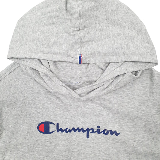 Womens Grey Champion Hoodie Jumper