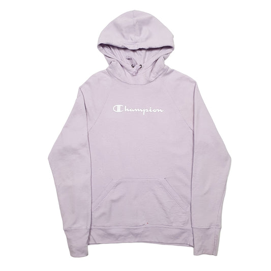 Womens Purple Champion Hoodie Jumper