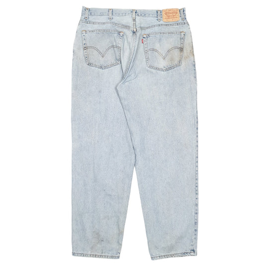 Mens Blue Levis Comfort Fit 560 JeansW38 L32