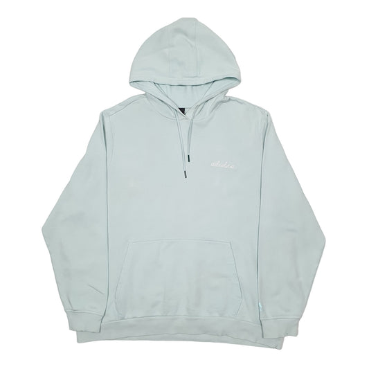 Mens Blue Adidas Hoodie Jumper