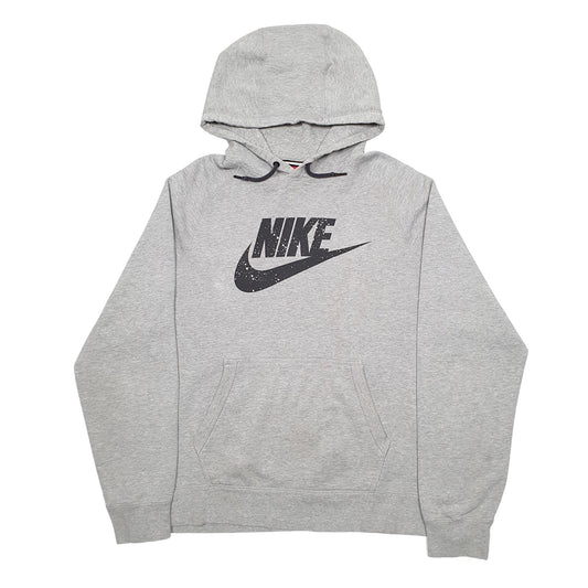 Mens Grey Nike Hoodie Jumper