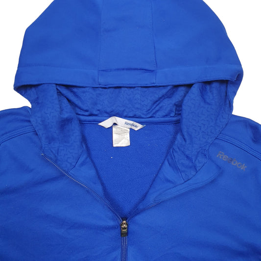 Mens Blue Reebok Full Zip Jumper