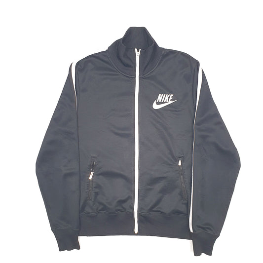 Mens Black Nike Full Zip Jumper