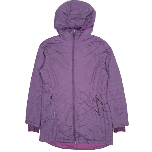 Womens Purple Champion Longline Lightweight Coat