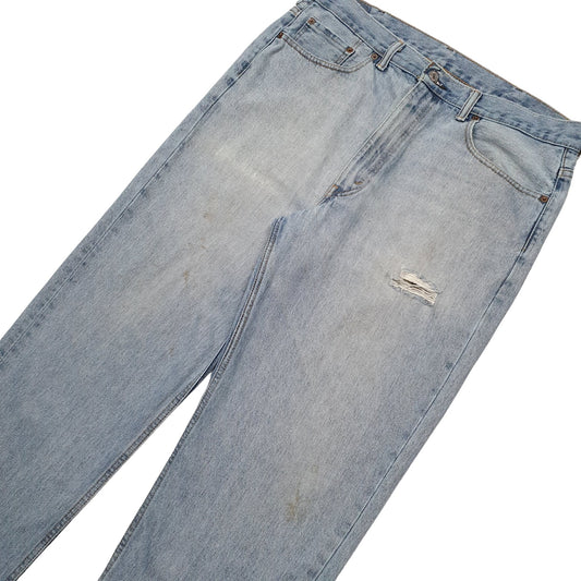 Mens Blue Levis 550 JeansW38 L32
