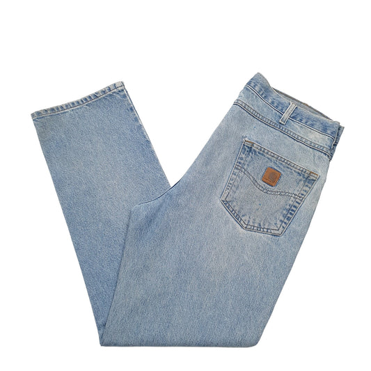 Mens Blue Carhartt Casual JeansW38 L32