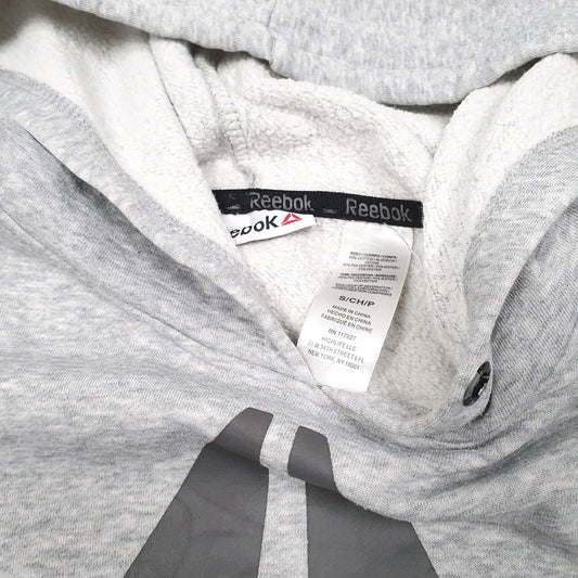 Mens Grey Reebok Hoodie Jumper