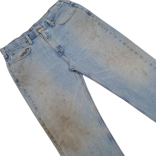 Mens Blue Carhartt Relaxed JeansW38 L30