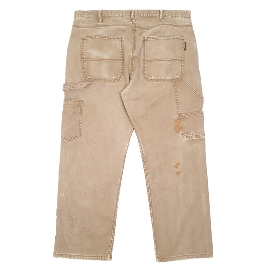 Mens Brown Wolverine Carpenter Trousers