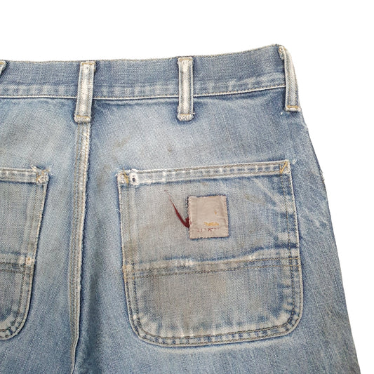 Mens Blue Carhartt Denim Shorts