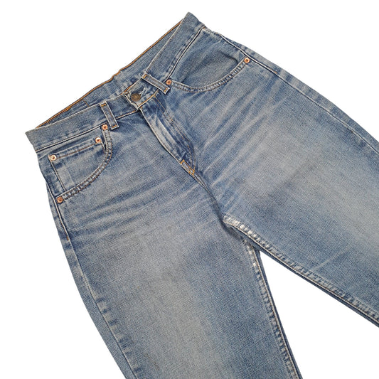 Womens Blue Levis 595 JeansW28 L26