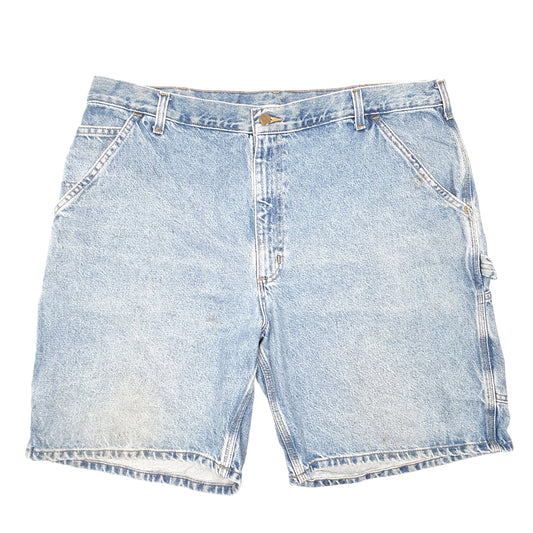Mens Blue Carhartt Carpenter Denim Shorts