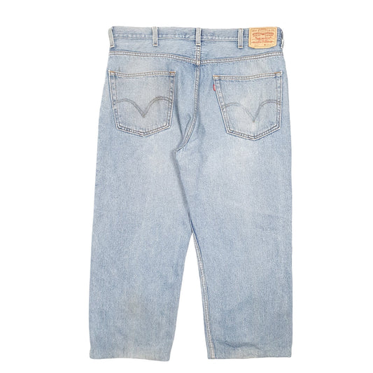 Mens Blue Levis 550 JeansW40 L26