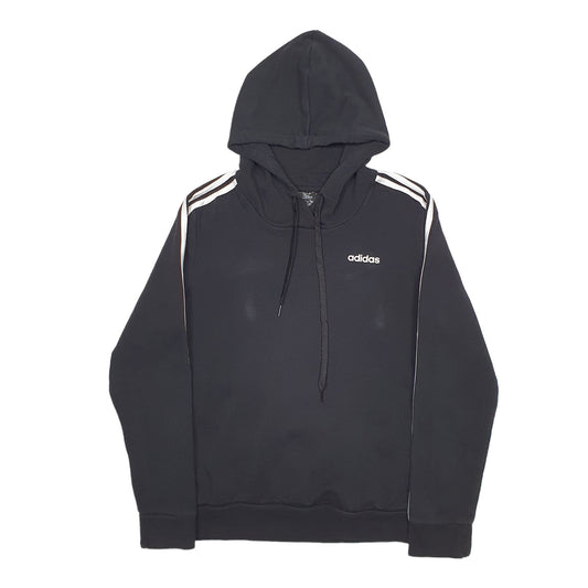 Womens Black Adidas Hoodie Jumper