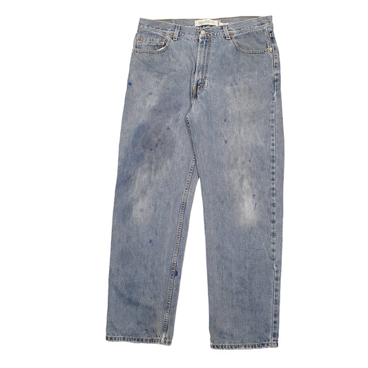 Mens Blue Levis 550 JeansW37 L32