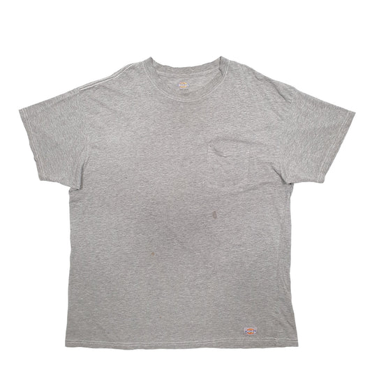 Mens Grey Dickies Short Sleeve T Shirt