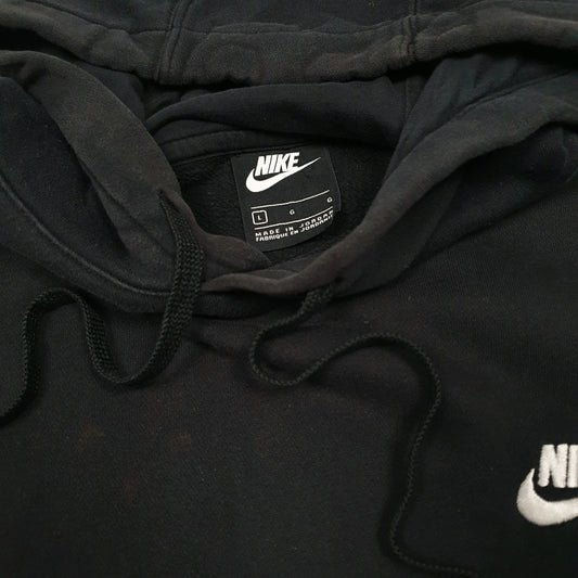 Mens Black Nike Hoodie Jumper
