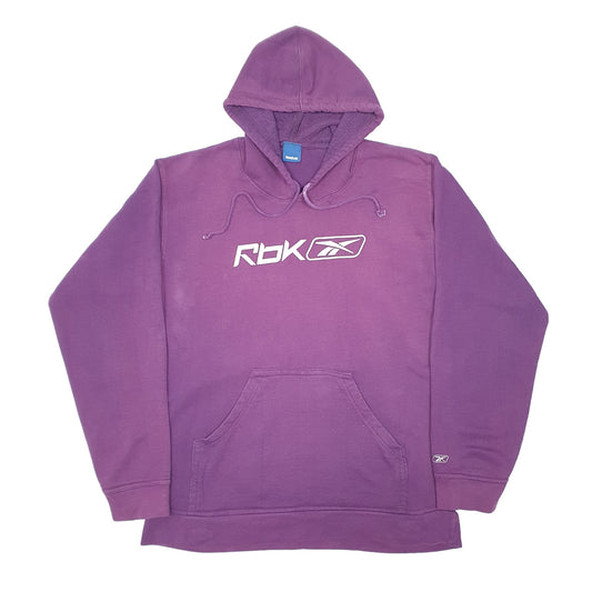 Womens Purple Reebok Hoodie Jumper