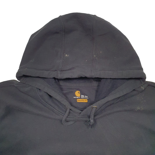 Mens Black Carhartt Hoodie Jumper