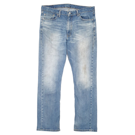 Mens Blue Levis Stretch 513 JeansW36 L32